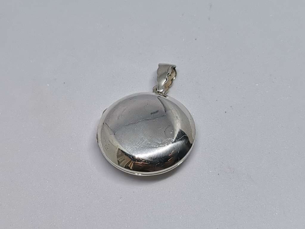 Silver Locket Pendant