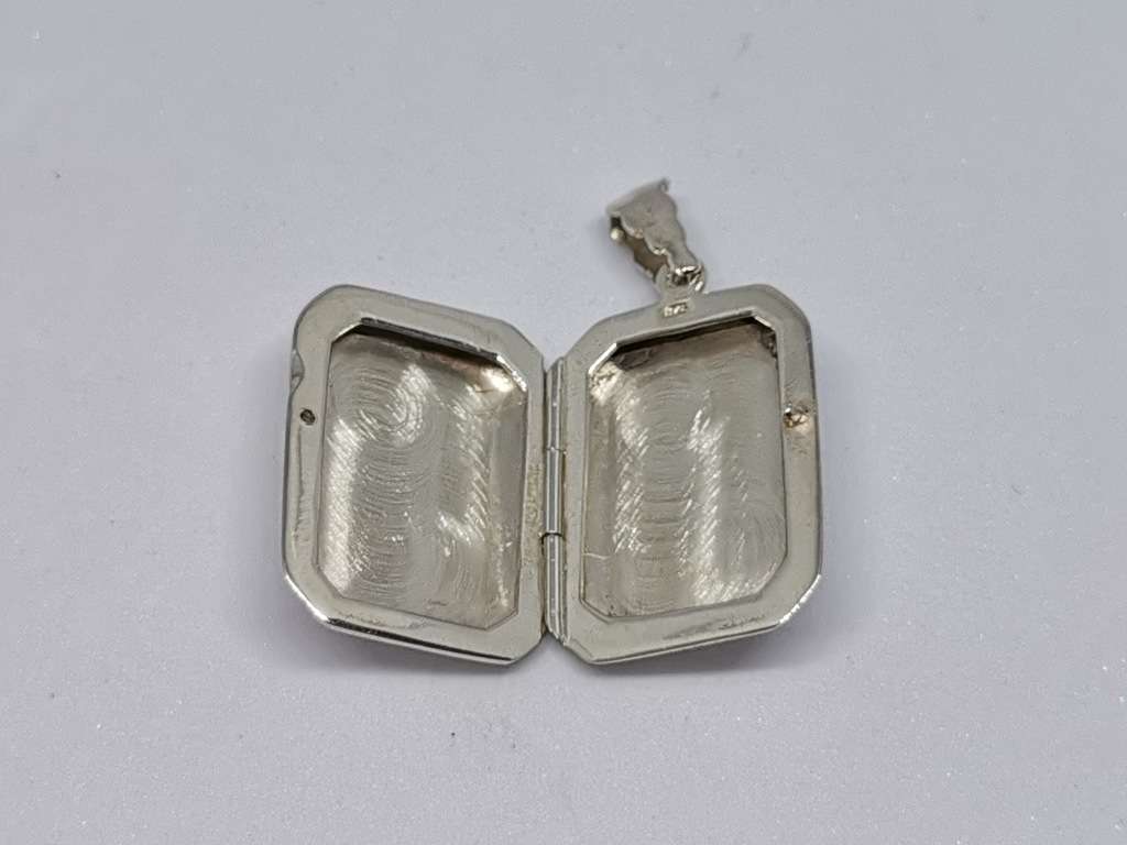 Silver Locket Pendant
