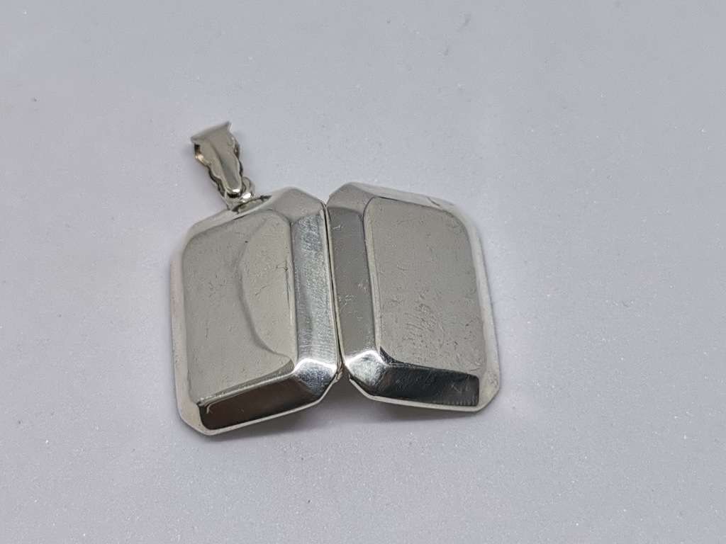 Silver Locket Pendant