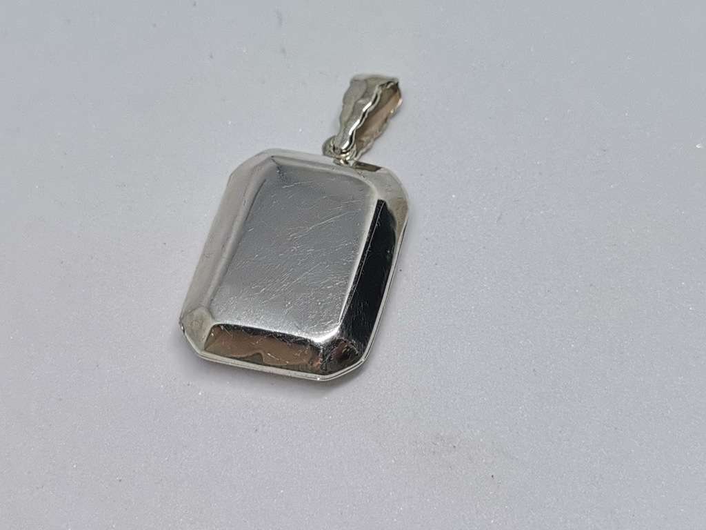 Silver Locket Pendant