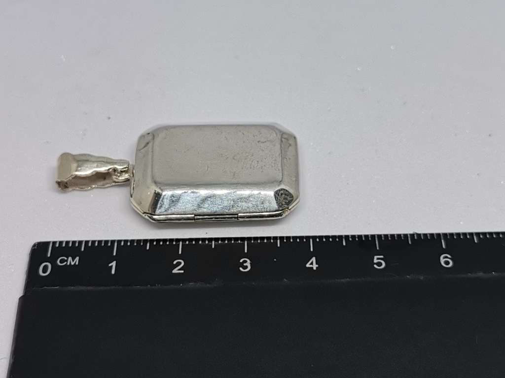 Silver Locket Pendant