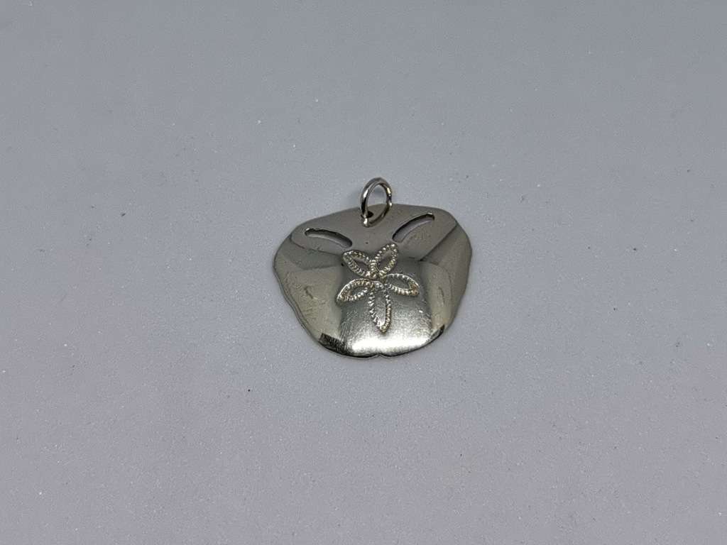 Silver Pansy Pendant