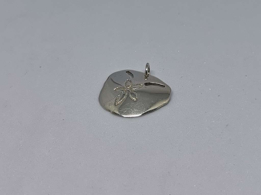 Silver Pansy Pendant