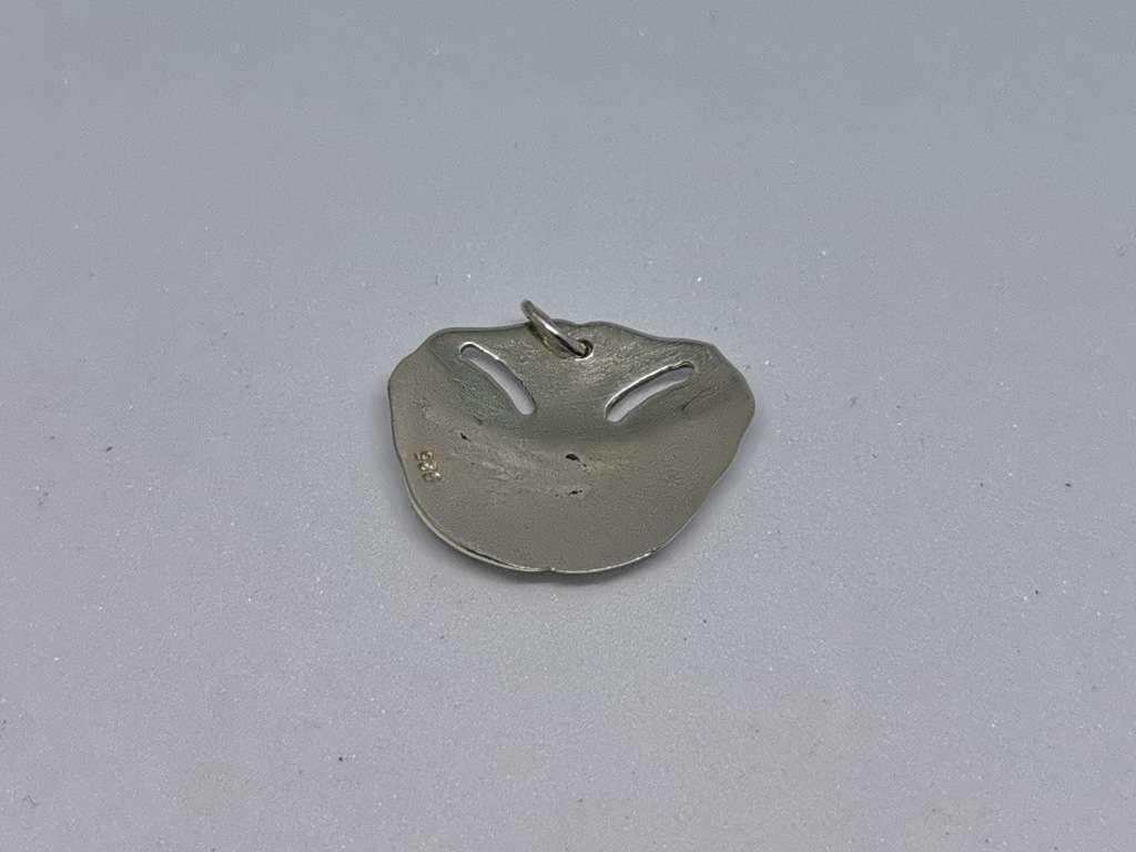 Silver Pansy Pendant