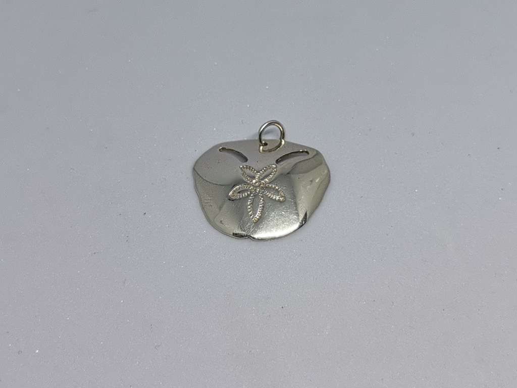 Silver Pansy Pendant