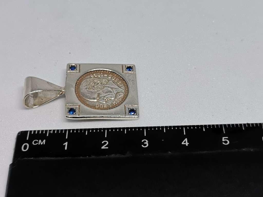 Silver `Kruger` Pendant