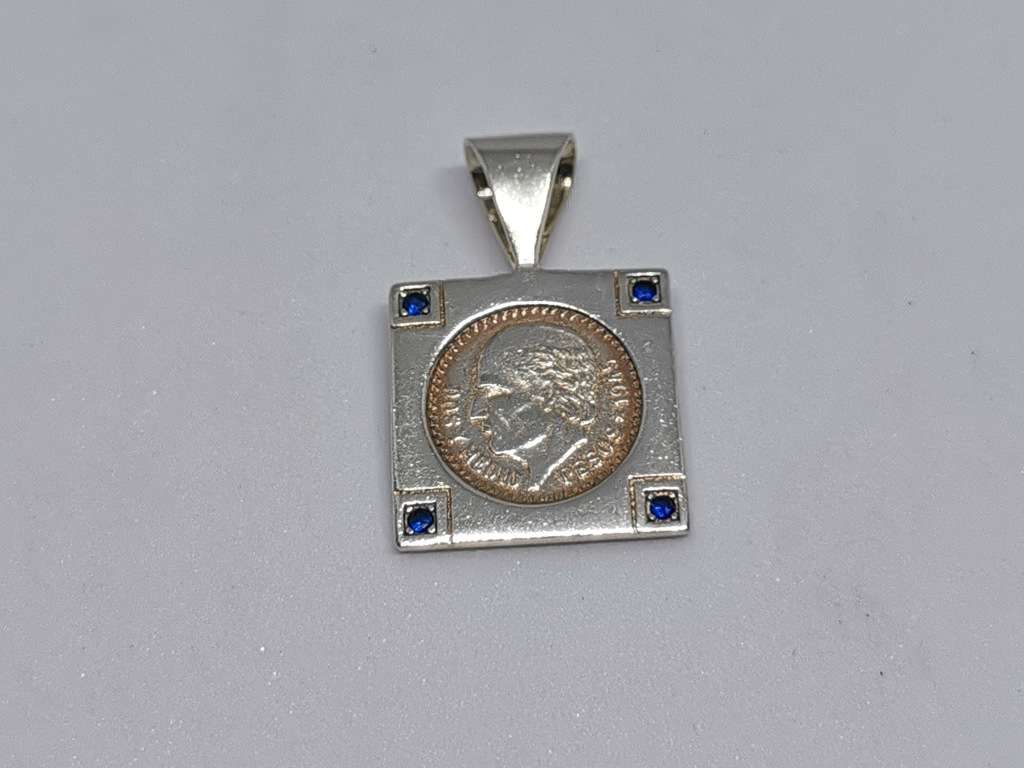 Silver `Kruger` Pendant