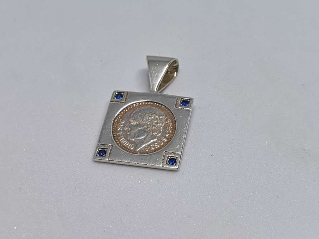 Silver `Kruger` Pendant