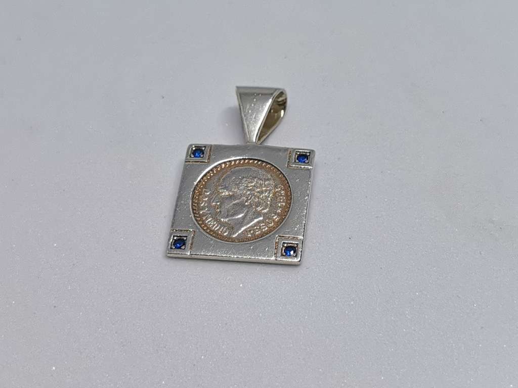 Silver `Kruger` Pendant