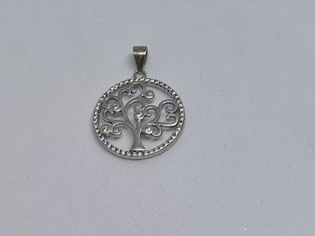 Silver Tree-of-Life Pendant