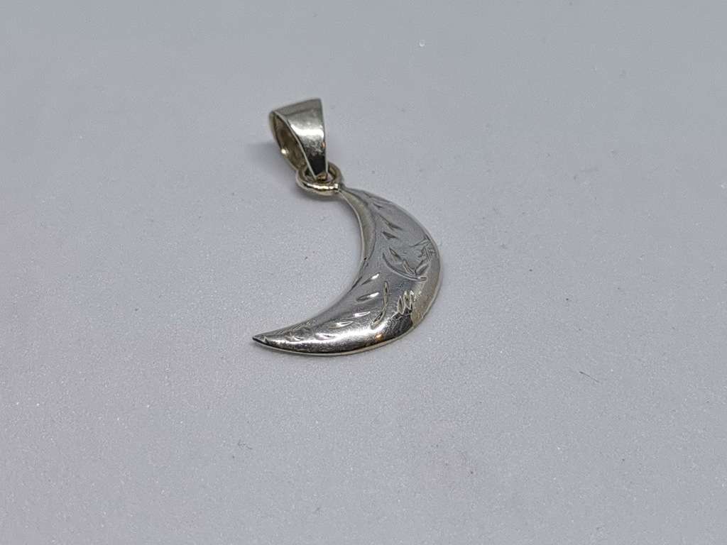Silver Moon Pendant