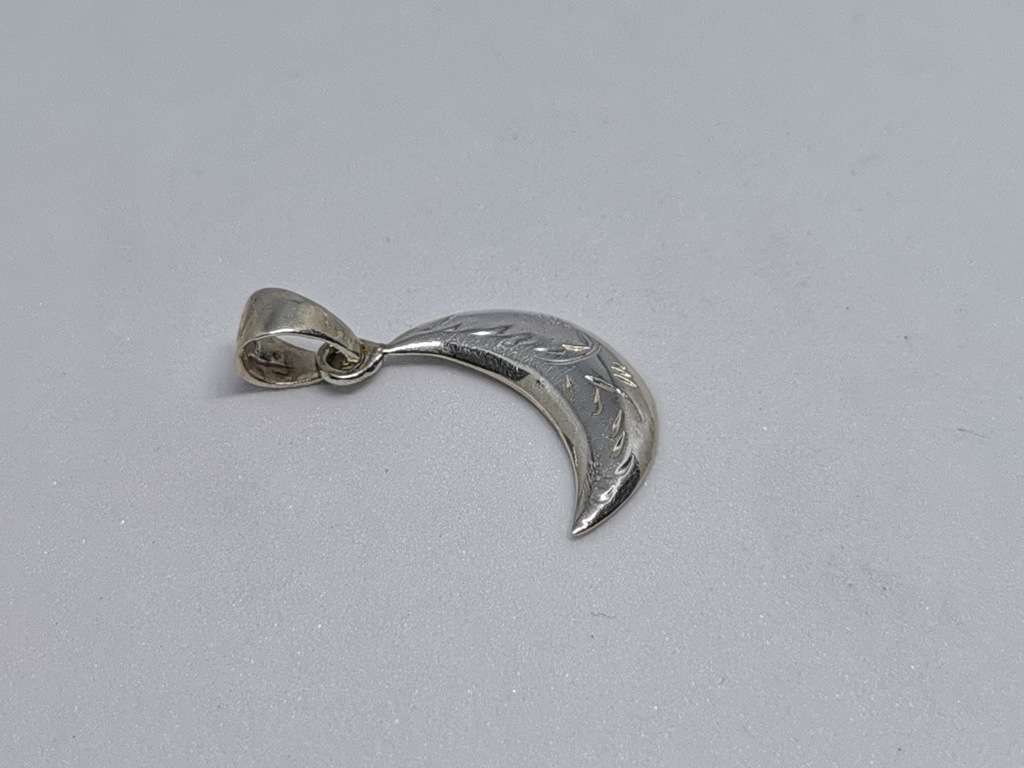 Silver Moon Pendant