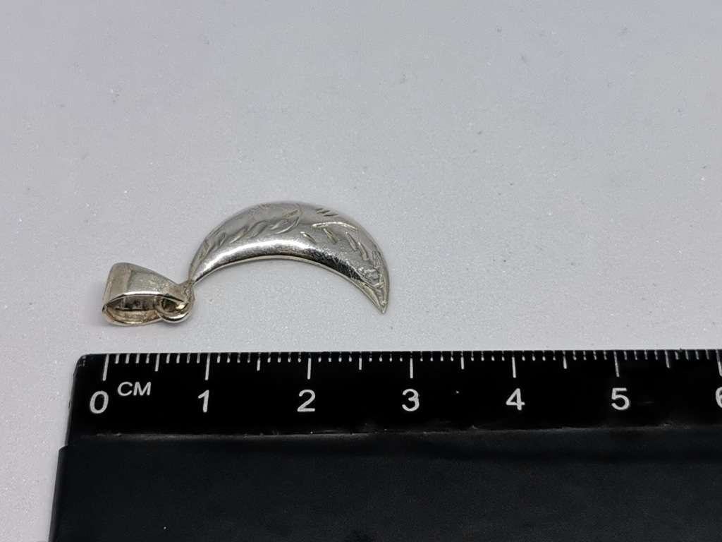 Silver Moon Pendant