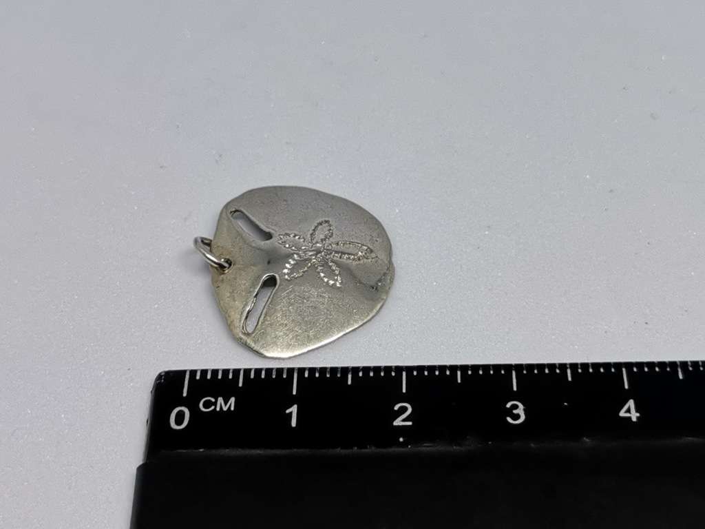 Silver Pansy Pendant