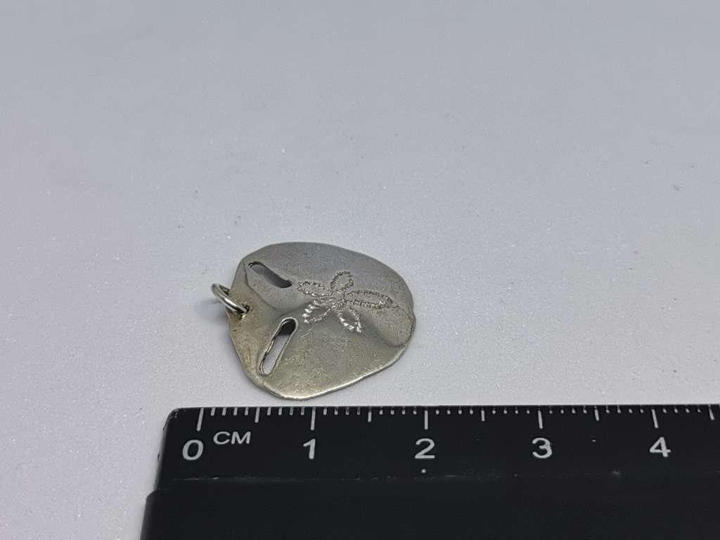 Silver Pansy Pendant
