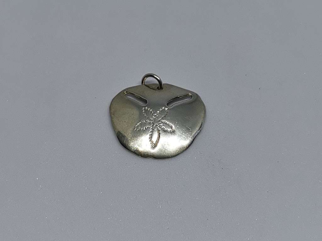 Silver Pansy Pendant
