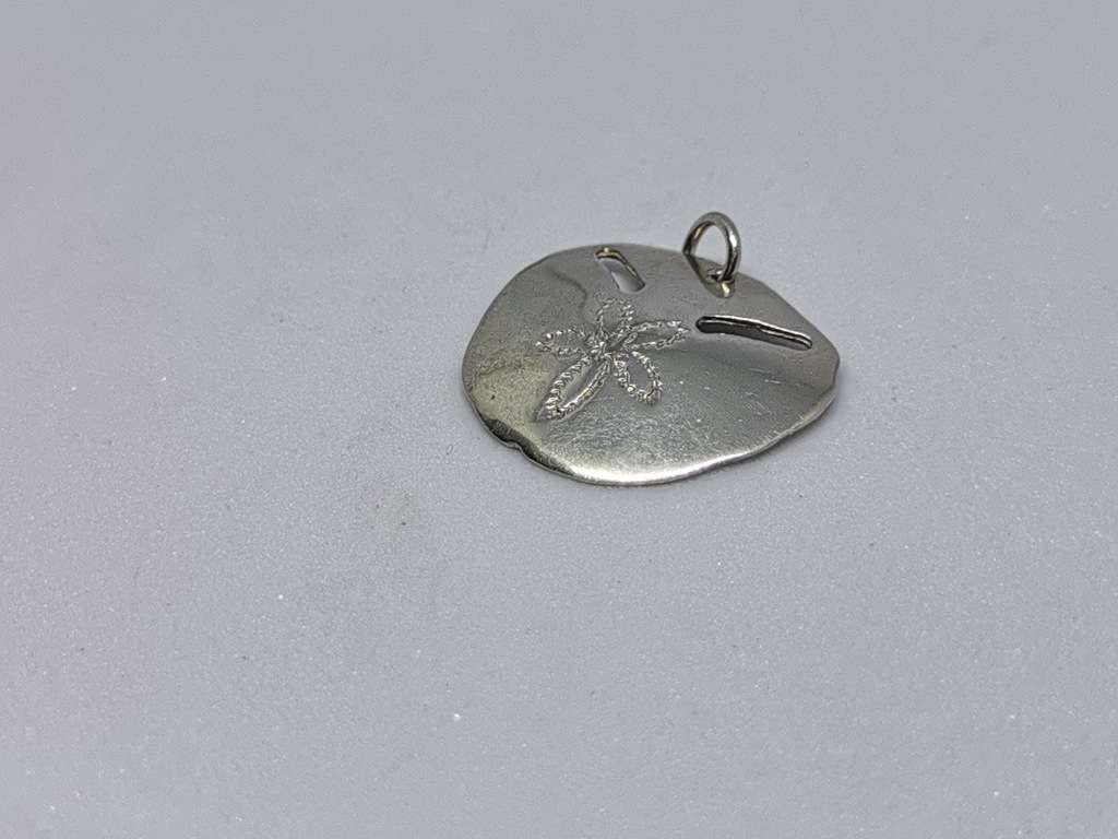 Silver Pansy Pendant