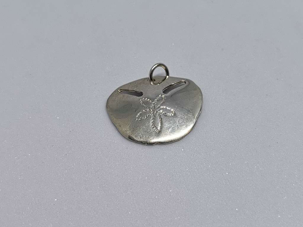 Silver Pansy Pendant