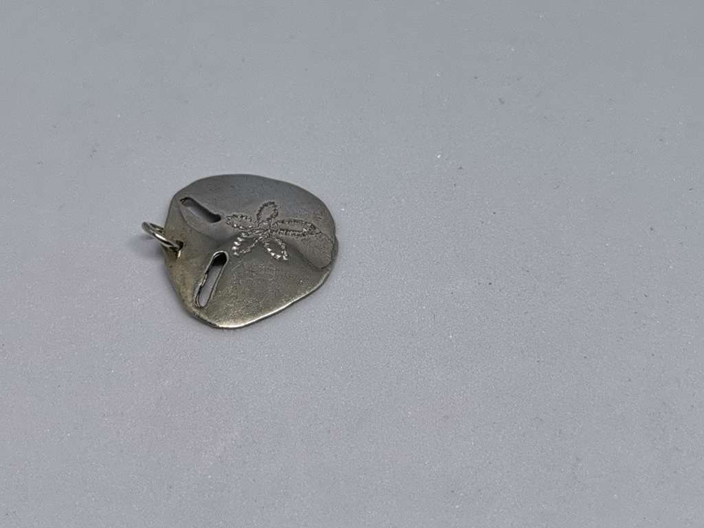 Silver Pansy Pendant