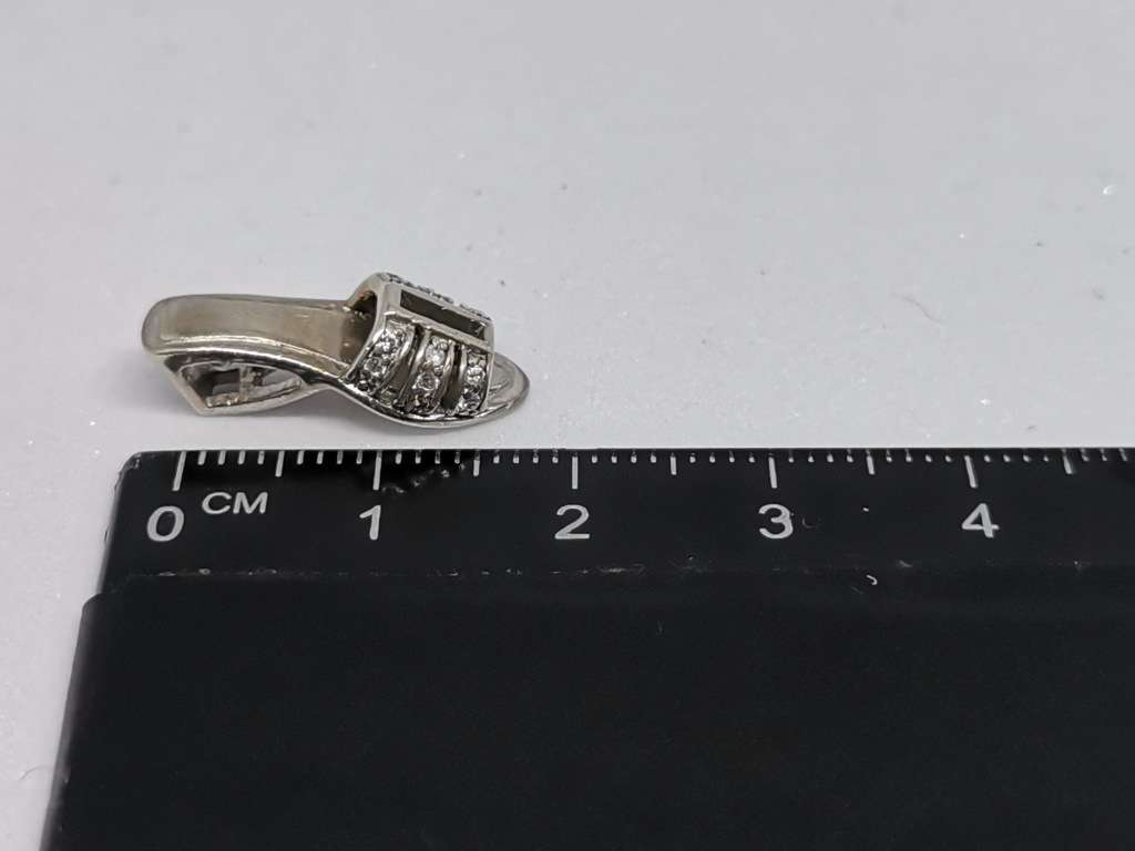 Silver Shoe Pendant