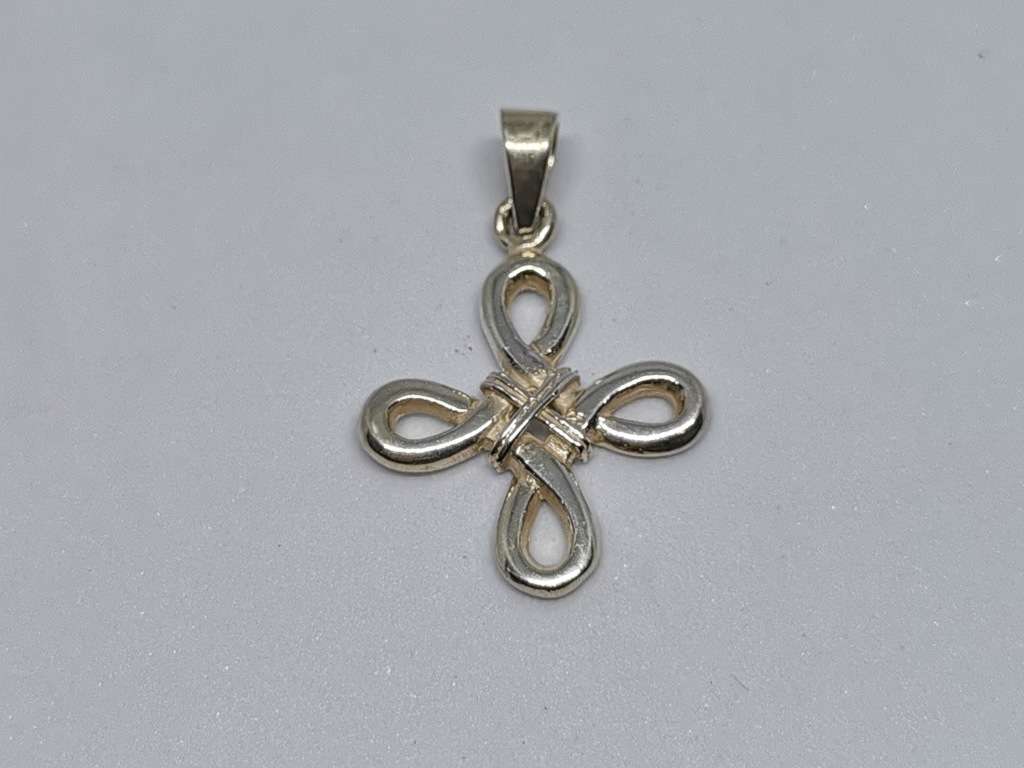 Silver Odin`s Heart Pendant