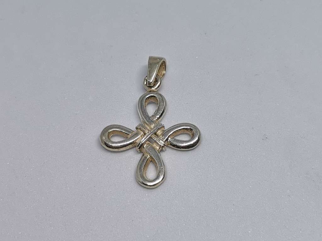 Silver Odin`s Heart Pendant