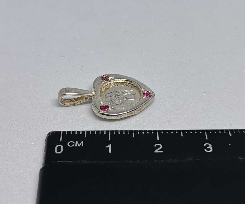 Silver  `Kruger` Pendant