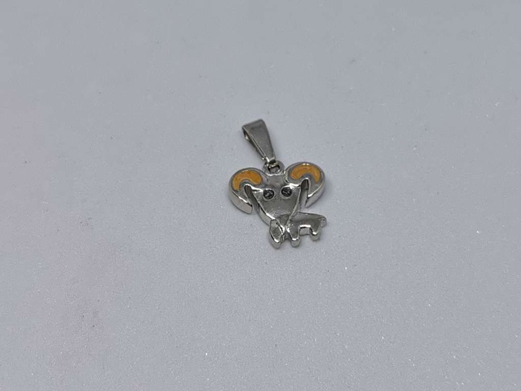 Silver Aries Pendant