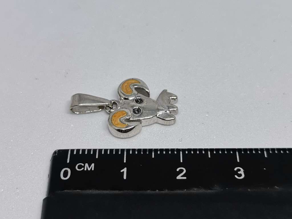Silver Aries Pendant