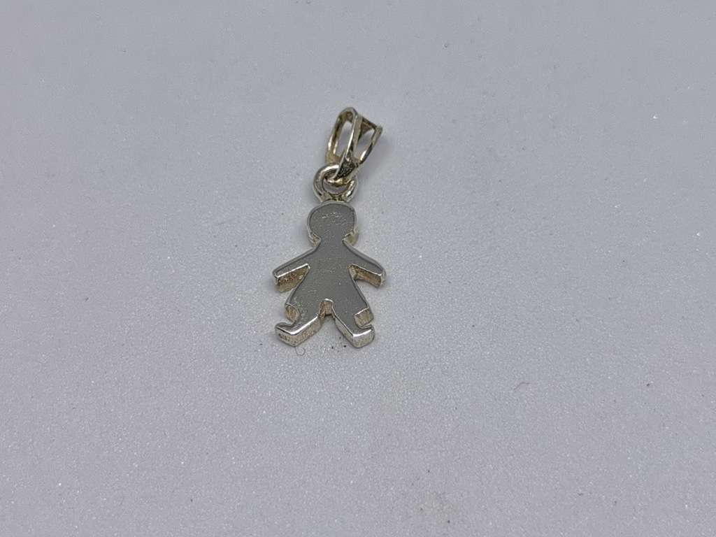 Silver Boy Pendant