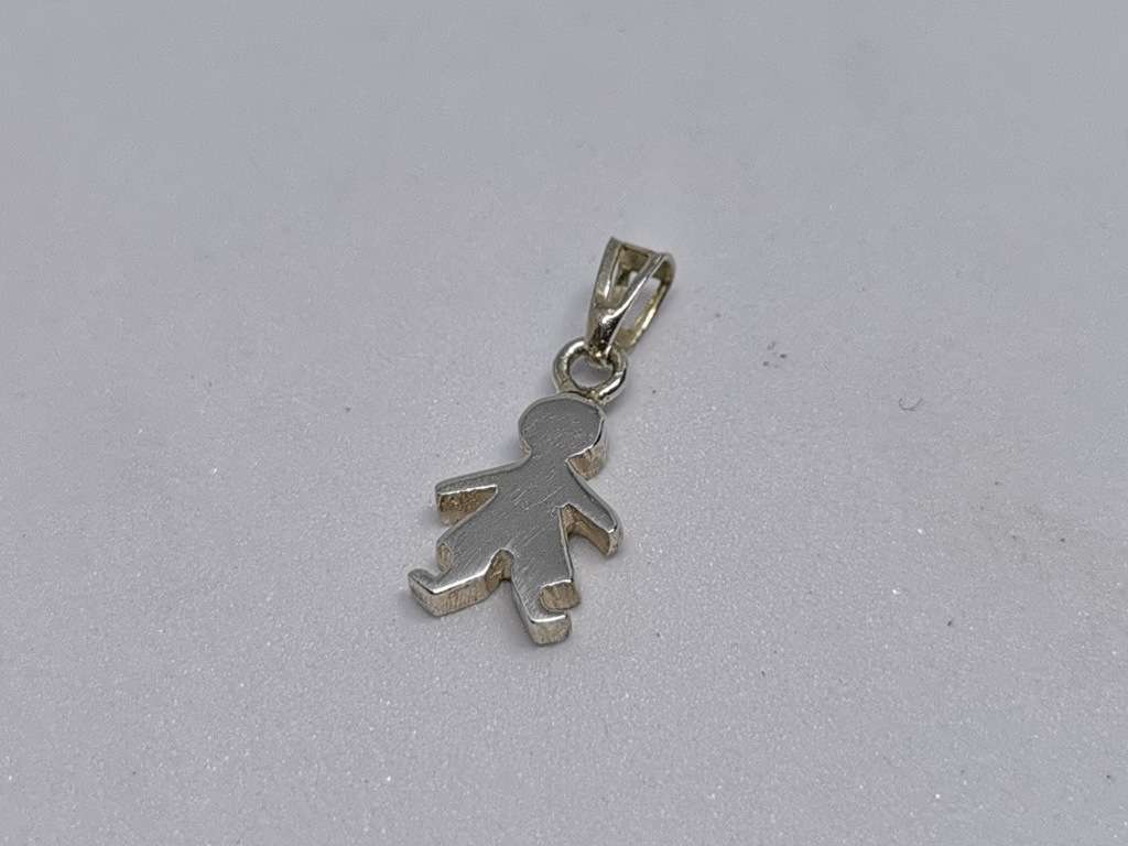 Silver Boy Pendant
