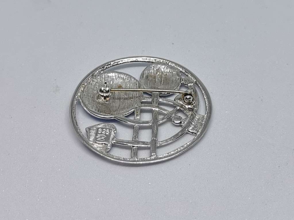 Gorgeous Silver Brooch