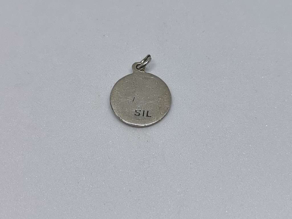 Silver St. Christopher Charm