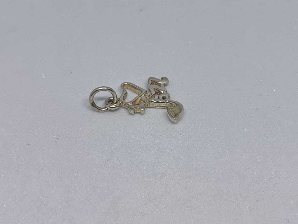 *R1 Auction* Silver Jazz Charm