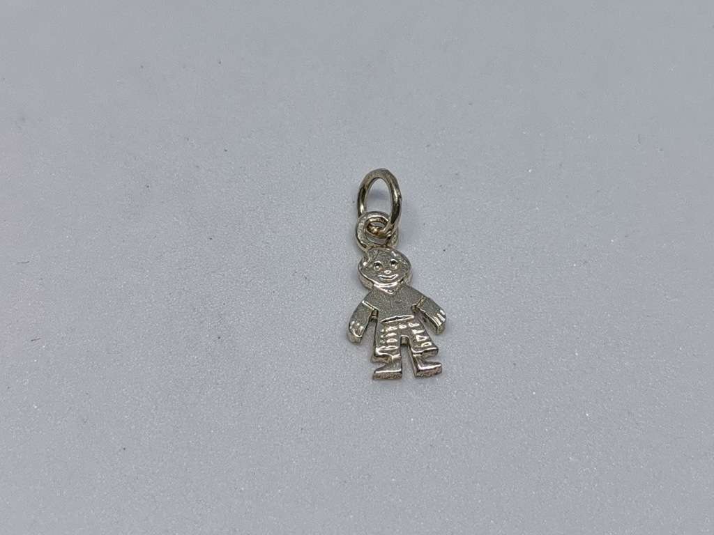 *R1 Auction* Silver Figure Charm