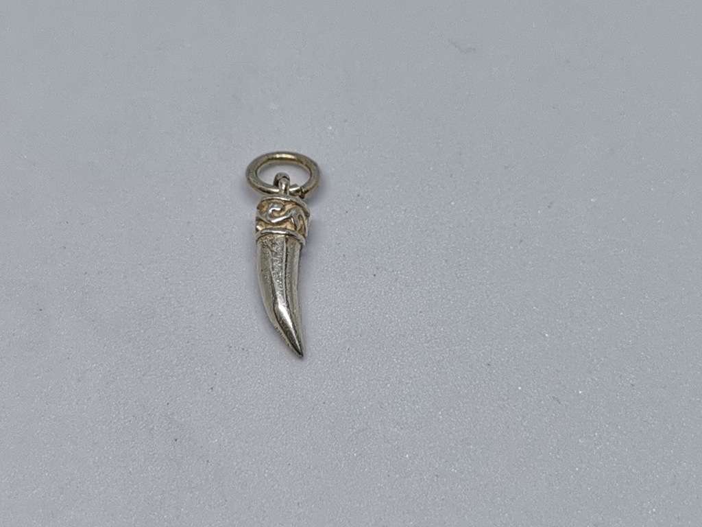 Silver Tooth Charm