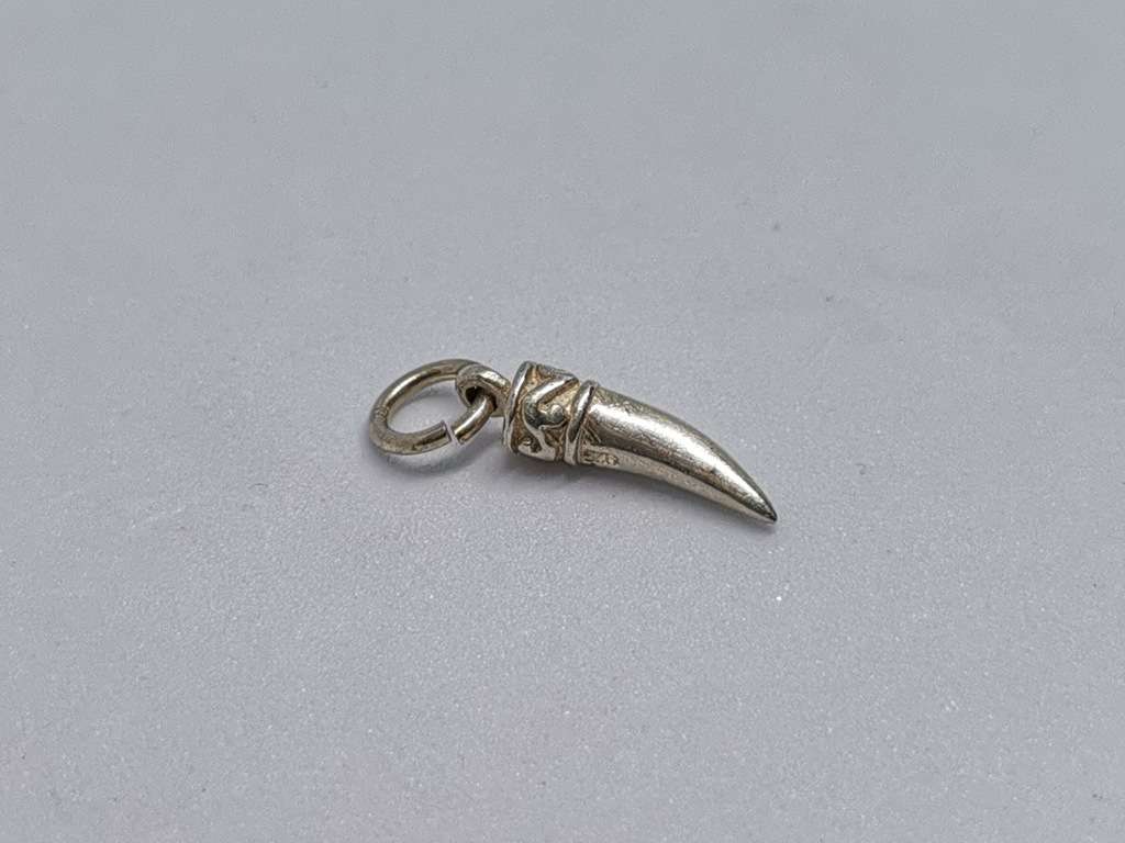 Silver Tooth Charm