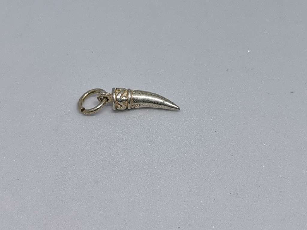 Silver Tooth Charm