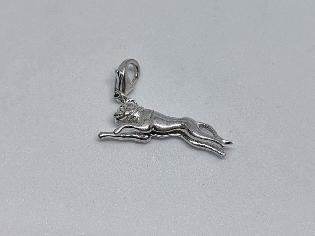Silver Panther Charm