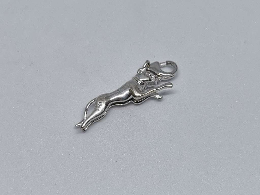 Silver Panther Charm