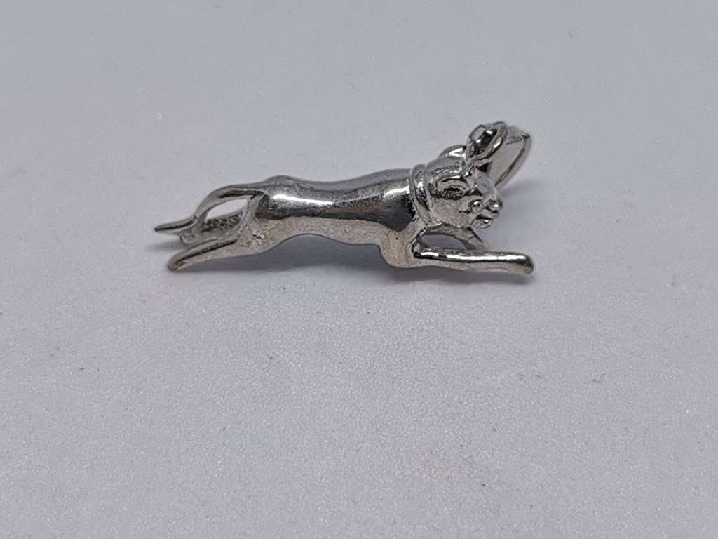 Silver Panther Charm