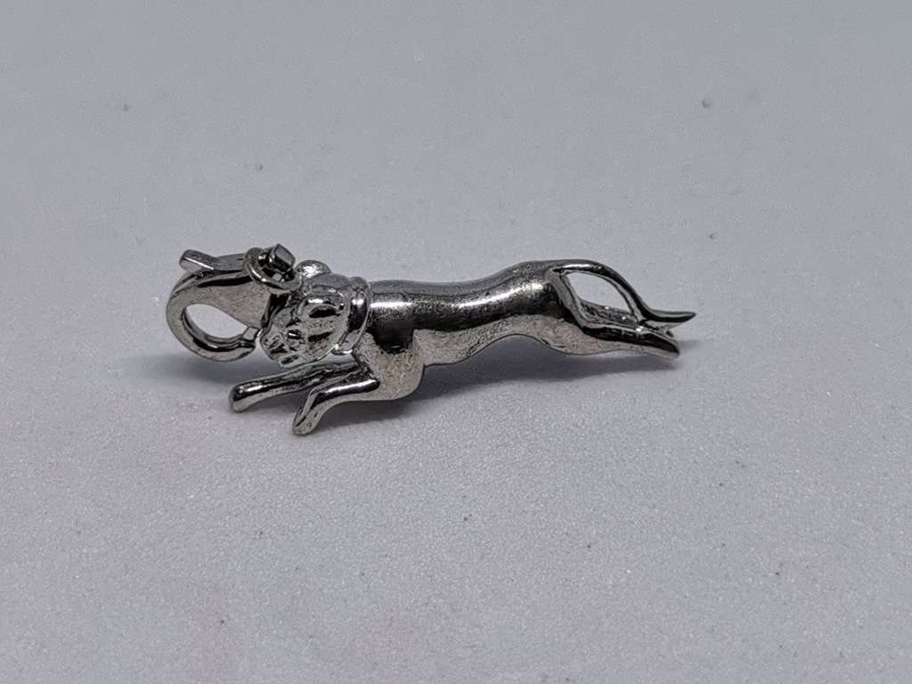 Silver Panther Charm
