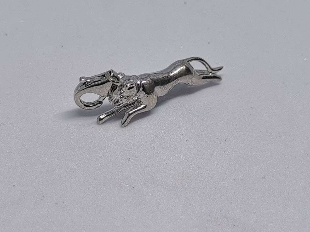 Silver Panther Charm