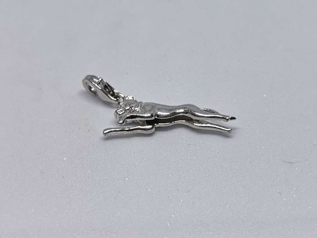 Silver Panther Charm