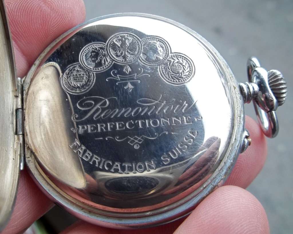 GRE Roskopf Patent Gents Pocket Watch