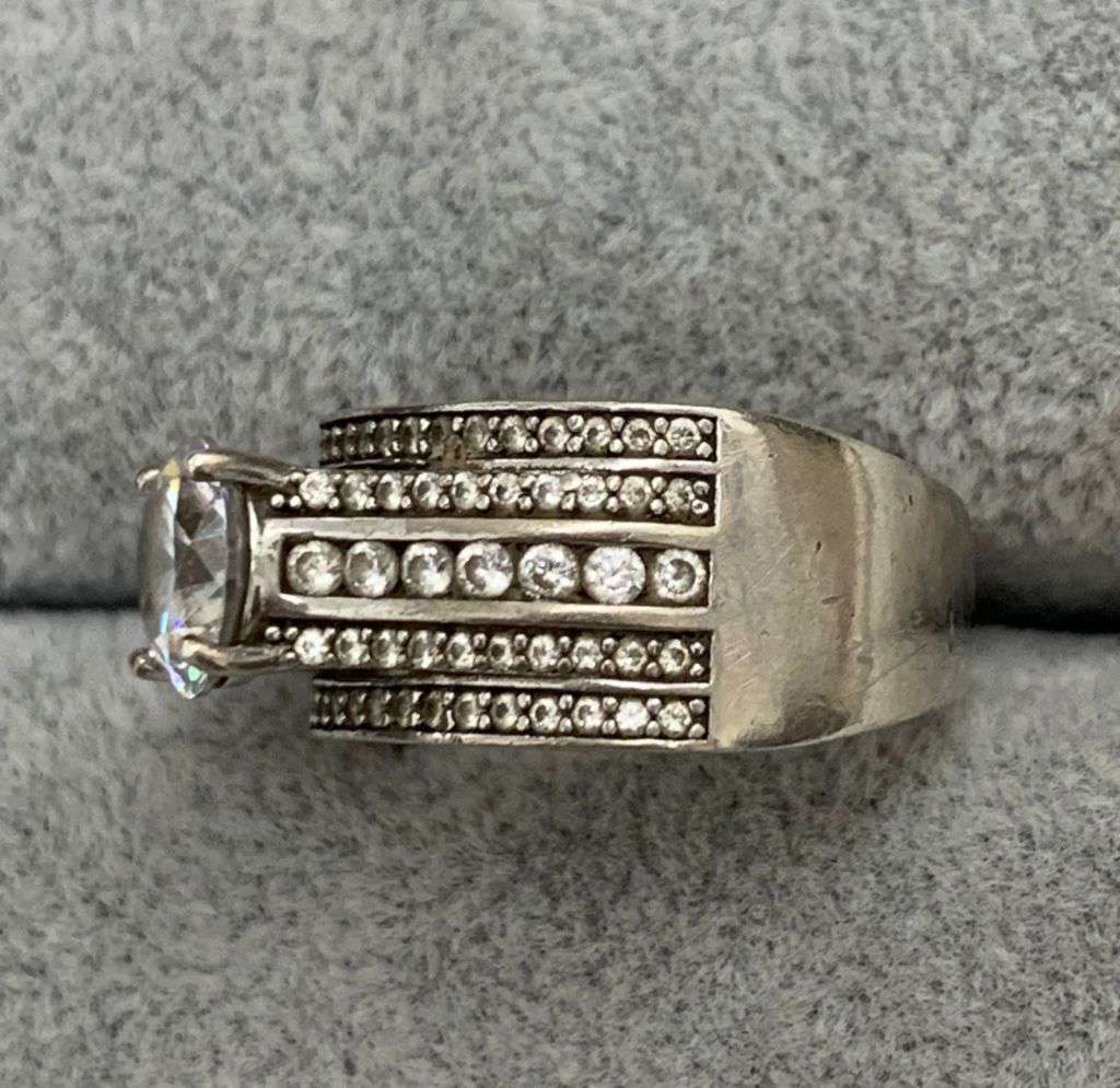 Silver Triple-Band Ring