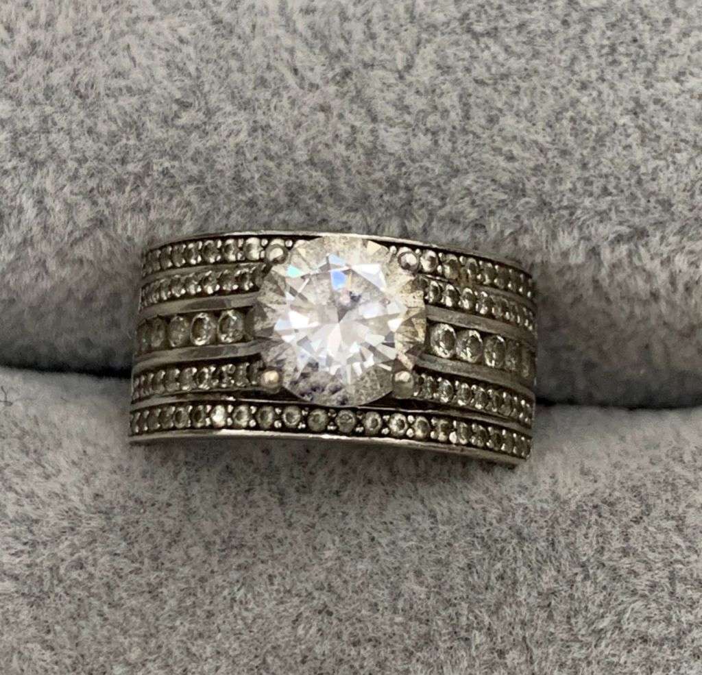 Silver Triple-Band Ring