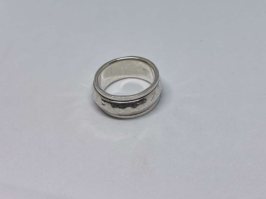 Unique Silver Fidget Ring