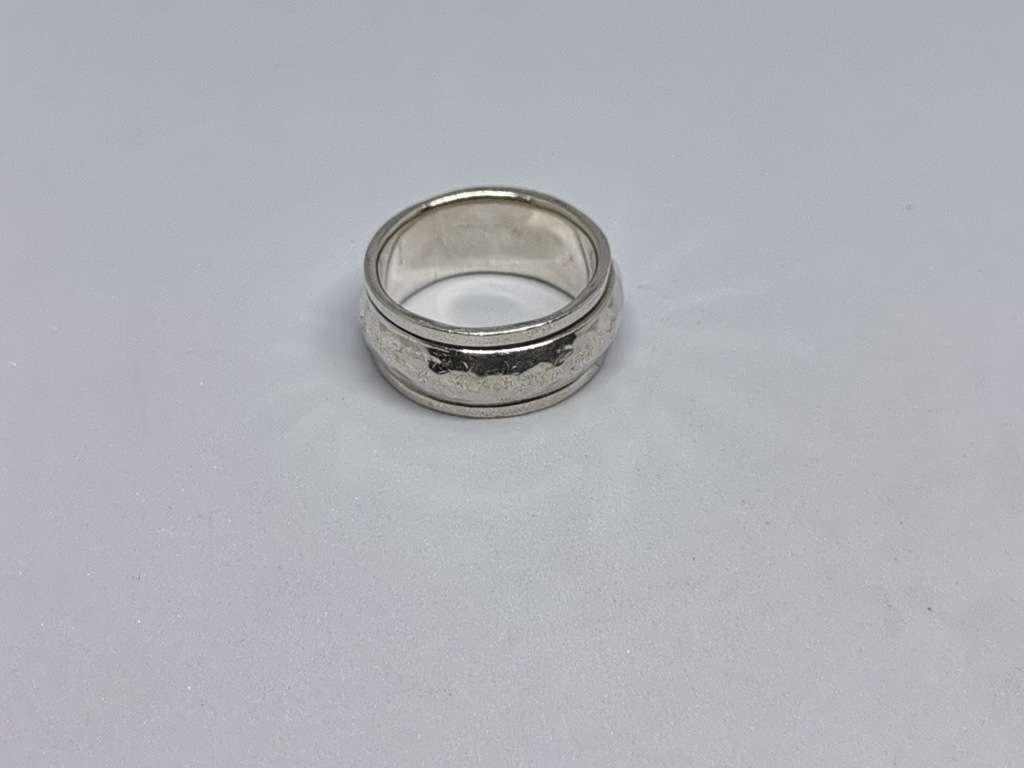 Unique Silver Fidget Ring