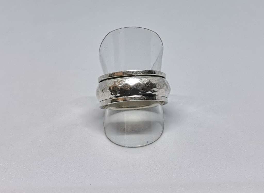 Unique Silver Fidget Ring